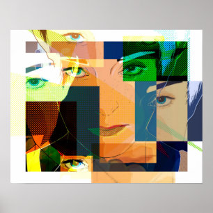 Poster Cubismo Roda