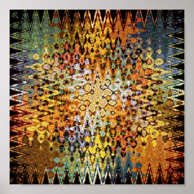 Pôster Cubo de Metatron (Frente)