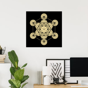 Poster Cubo de Metatron