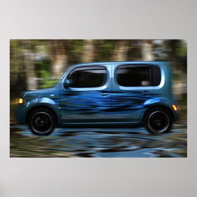 Pôster Cubo em movimento (Frente)