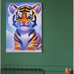 Poster Cubo Pequeno e Bonito