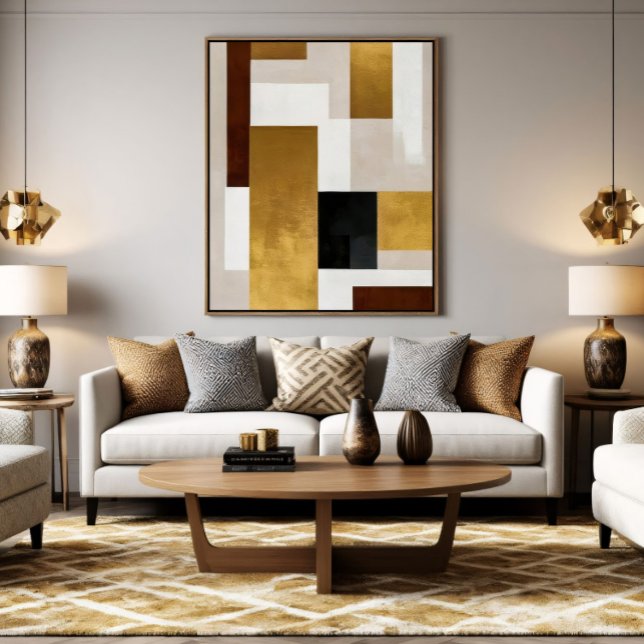 Poster Cubos de luxo (Criador carregado)