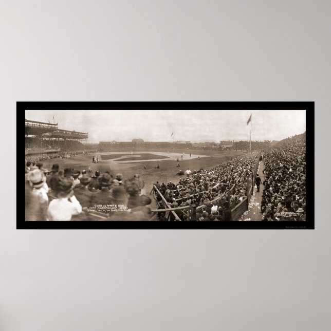 Poster Cubs v White Sox Photo 1909 (Frente)