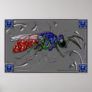 Poster Cuckoo Wasp