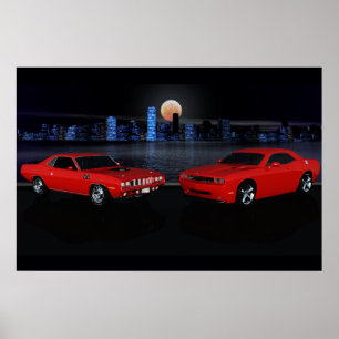 Poster Cuda e Challenger