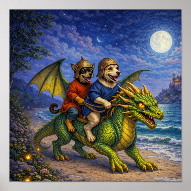 Poster "Cuddles, Ama Voar" (Frente)