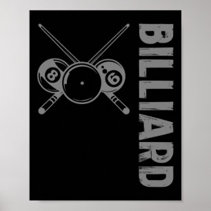Poster Cue Sports Click Billiards