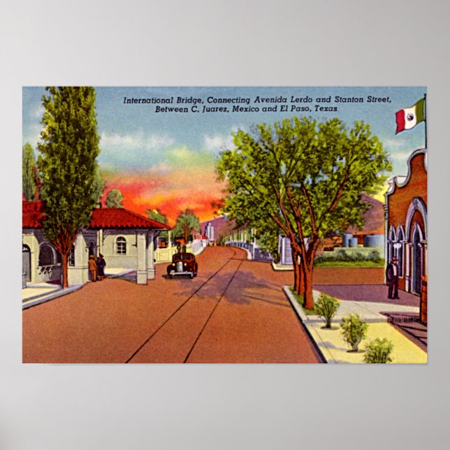 Poster Cuidad Juarez, México (Frente)