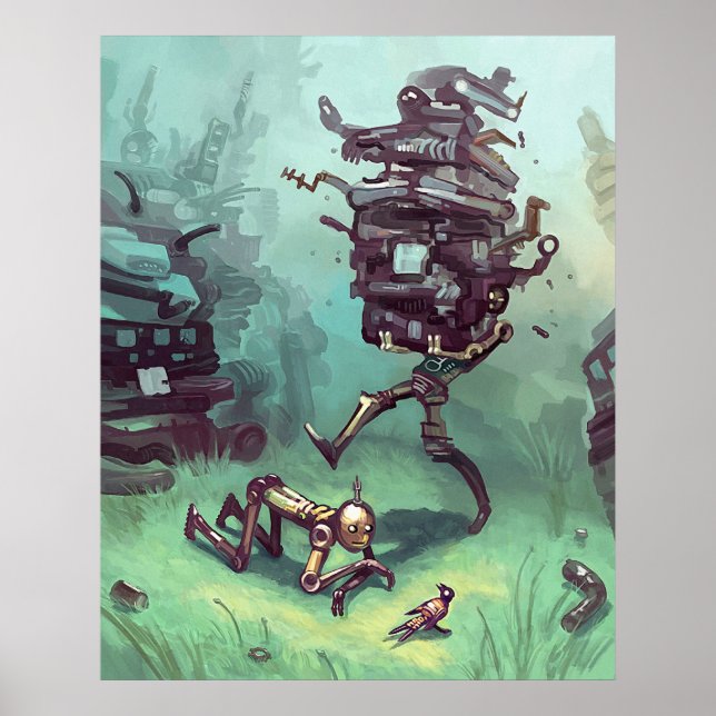 Pôster Cuidado! (Frente)