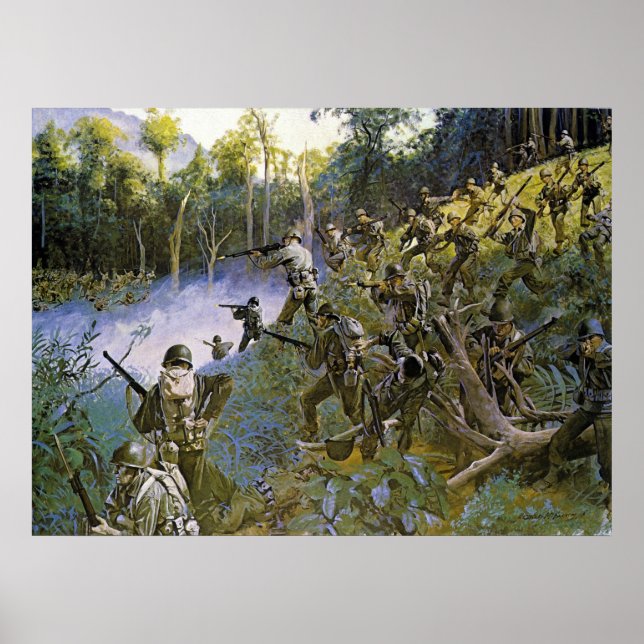 Pôster Cuidado, Bushmaster, com Bolo (Frente)