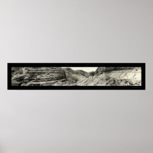 Pôster Culebra Cut Panama Photo 1913