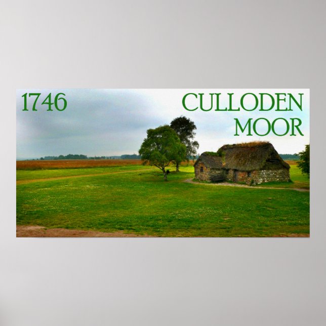 Pôster culloden moor 1746 (Frente)