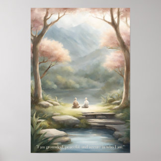 Poster Cultivada em Serenidade