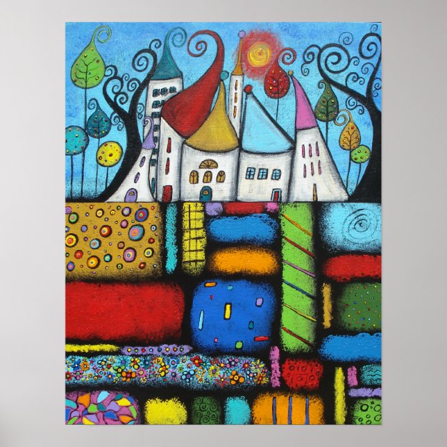 Pôster Cultivado pela Felicidade (Frente)