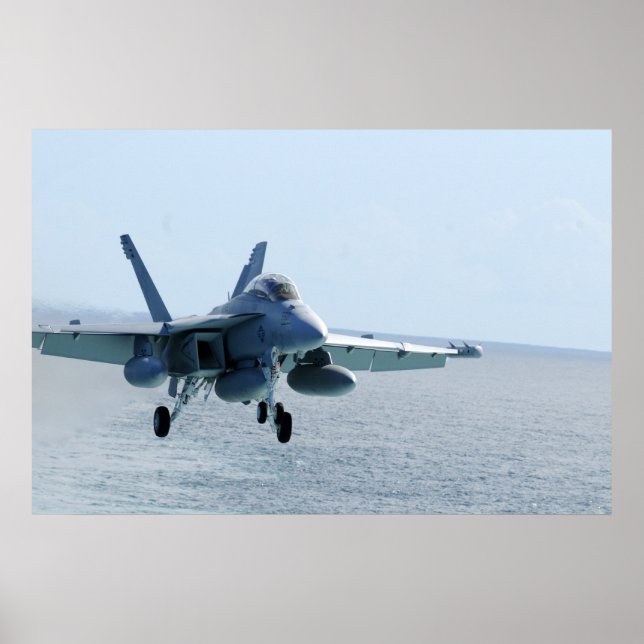 Poster Cultivador EA-18G (Frente)