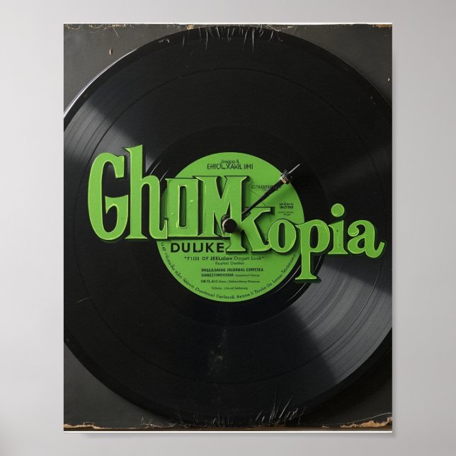 Poster cultura pop (Frente)