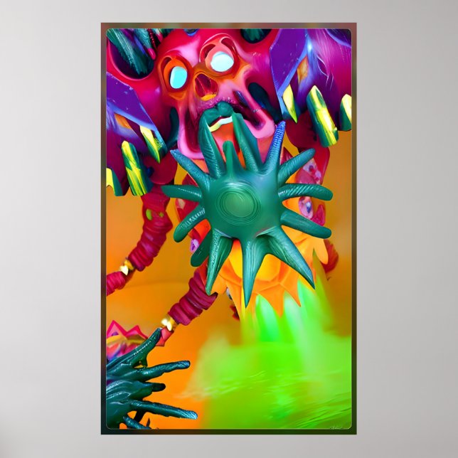 Poster Cultured Brute (Frente)