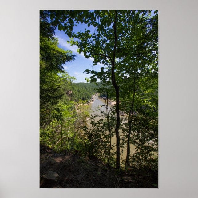 Pôster Cumberland River Overlook, Kentucky (Frente)