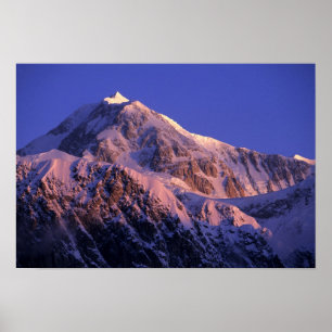 Pôster Cume do Pico Denali (Mt. McKinley) em