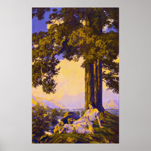 Poster Cume, por Maxfield Parrish