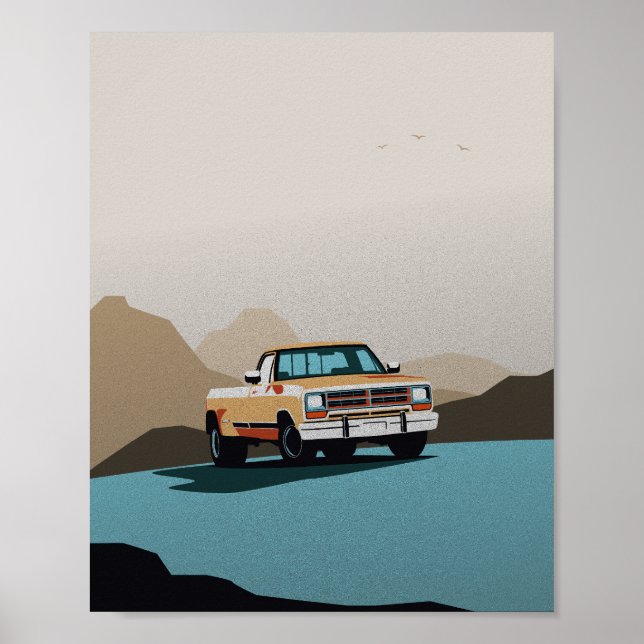 Poster cummins diesel de primeira geração (Frente)