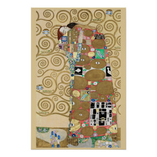 Pôster Cumprimento, Gustav Klimt