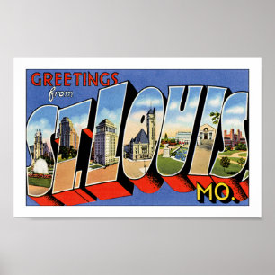 Pôster Cumprimentos de St Louis