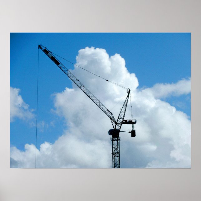 Poster Cumulonimbus Crane (Frente)