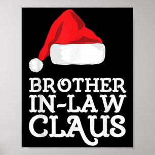 Poster Cunhado Claus Christmas Santas Pajama Famil