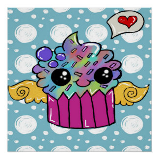 Pôster cupcake
