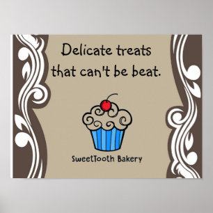 Poster Cupcake doce