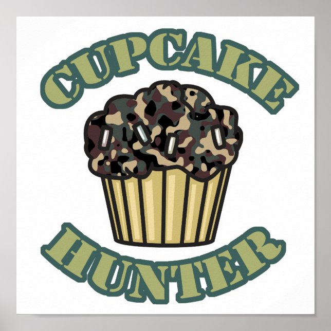 Pôster Cupcake Hunter (Frente)