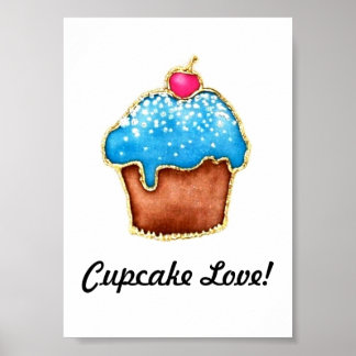 Pôster Cupcake Love