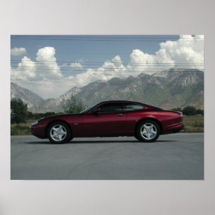 Pôster Cupé de Jaguar XK8