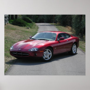 Poster Cupé de Jaguar XK8