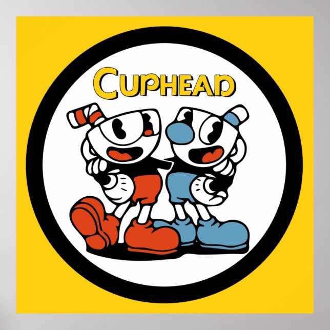 Poster CUPHEAD Cuphead Mugman (Frente)