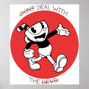 Poster Cuphead - Não lida com o diabo