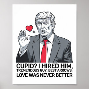 Poster Cupido, Contratei-O Um Tremendo Trapo De Melhores 