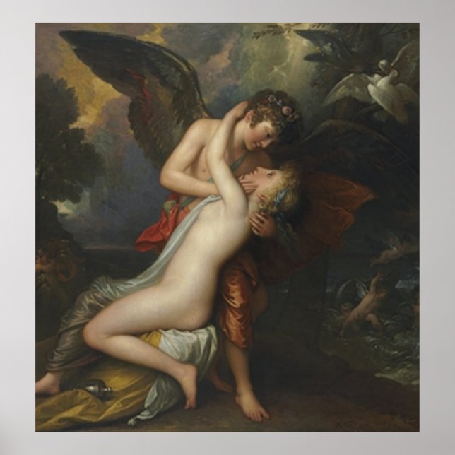 Poster Cupido e Psyche (Frente)