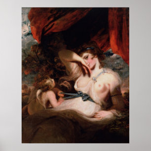 Pôster Cupido que desata a zona de Venus por Joshua