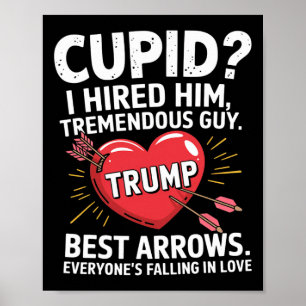 Poster Cupido que eu contratei Ele é um cara Tremendo Mel