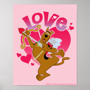Poster Cupido Scooby-Doo - Amor