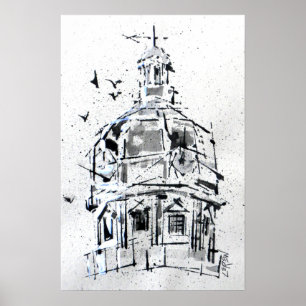 Poster Cúpula do Tribunal do Condado de York / Artista La