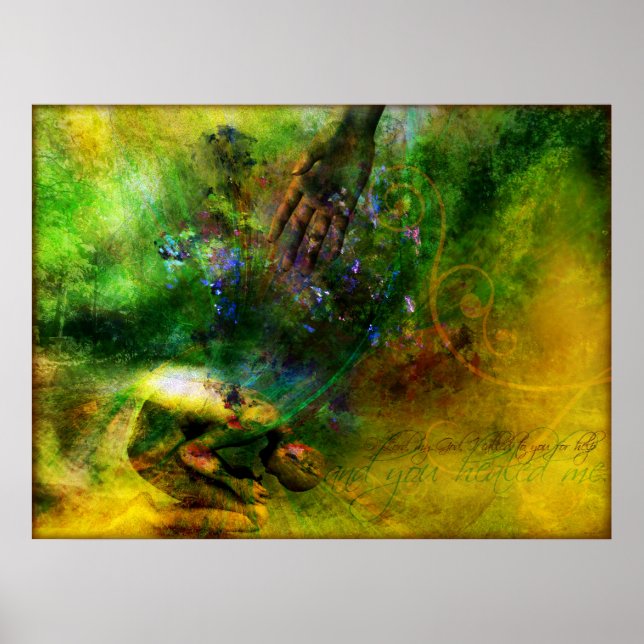 Pôster Curado (Poster de Arte Cristã Contemporânea) (Frente)