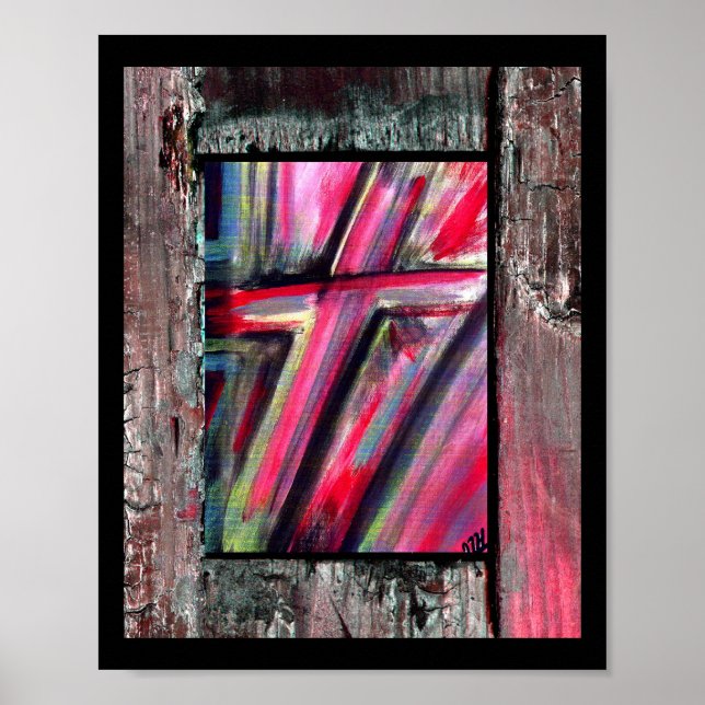 Pôster Curando cruz (Frente)