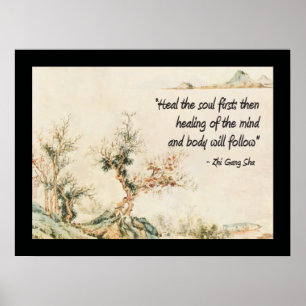 Poster Curar a Primeira Cotação da Alma