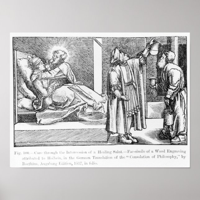 Pôster Cure through the Intercession of a Healing (Frente)
