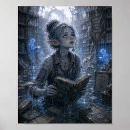 Poster Curiosidade / Arquivista / Arquivo Alagado