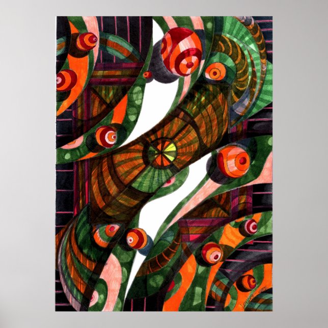 Pôster Curiosidade passiva (Frente)