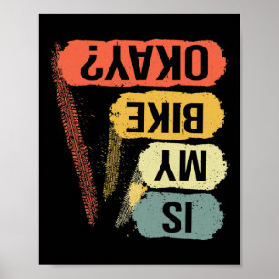Poster Curtos de Ciclismo de Montanha, Luvas de Ciclismo